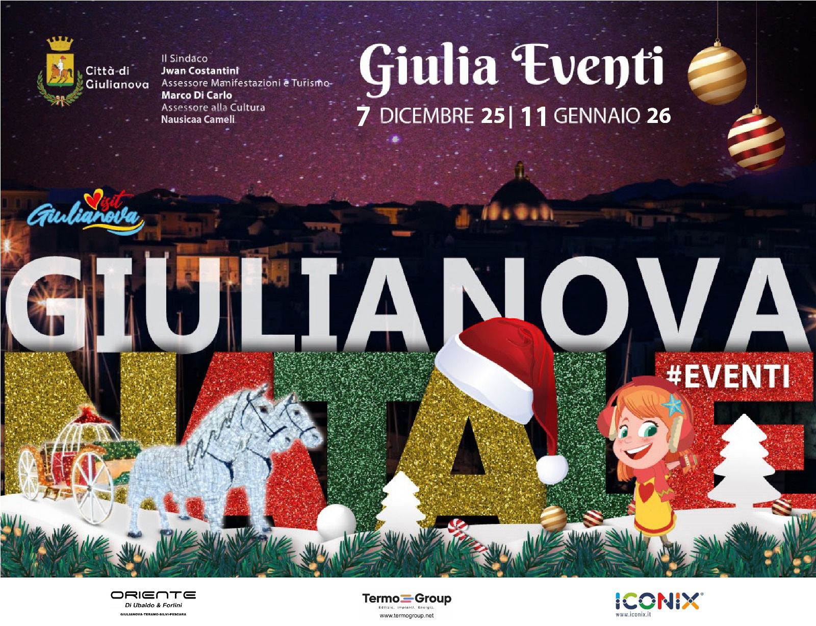 Programma Eventi Natale 2025